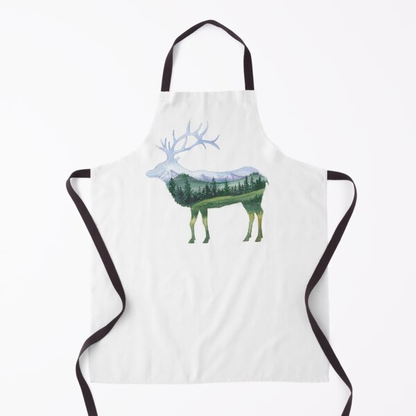 Item preview, Elk Silhouette designed and sold by sarahvogelart.
