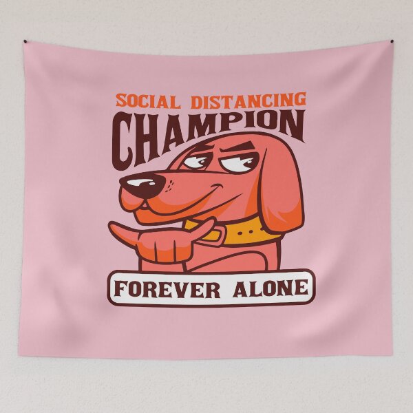 Item preview, Dog Forever Alone designed and sold by Timegraf.