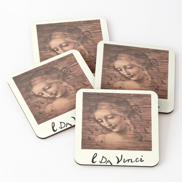 Item preview, LEONARDO DA VINCI : VINTAGE Gallery Art Show Advertising Print designed and sold by posterbobs.