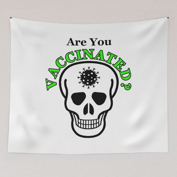 Item preview, Are You VACCINATED? designed and sold by ARTmanhART.