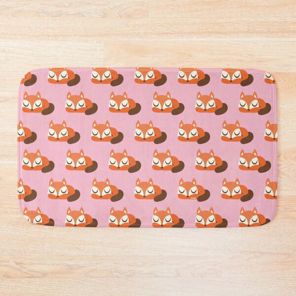 Item preview, Sleeping Fox - Pink designed and sold by jsongdesign.