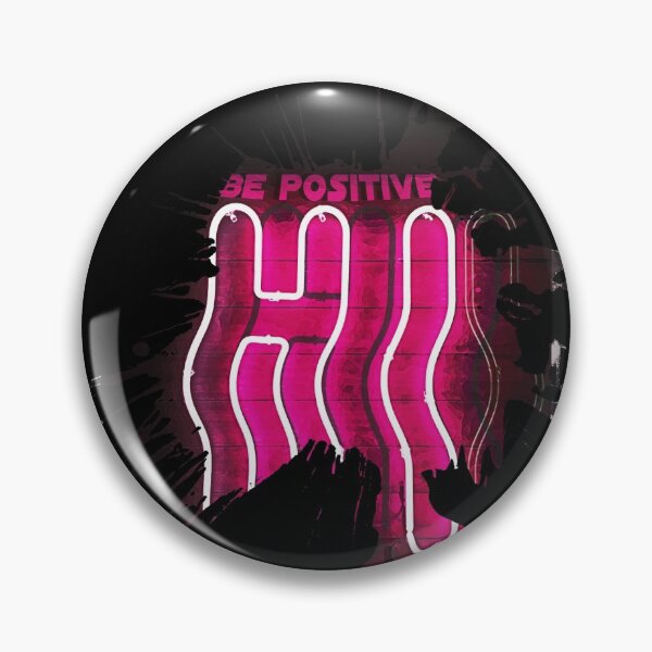 Item preview, Neon " Hi" // Be positive designed and sold by PGPshop.