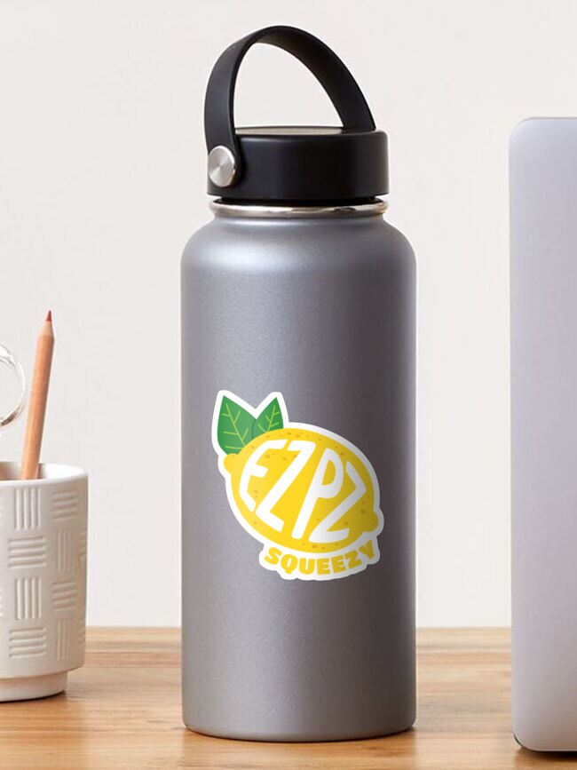 Thumbnail 1 of 3, Sticker, Ez Pz Lemon Squeezy designed and sold by ElectricFangs.