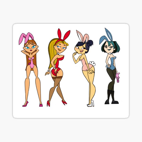 Playboy Bunny themed girls Sticker.