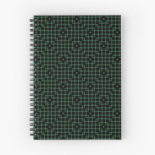 Item preview,  Geometric Pattern  Mesh Black Green  designed and sold by Antava.