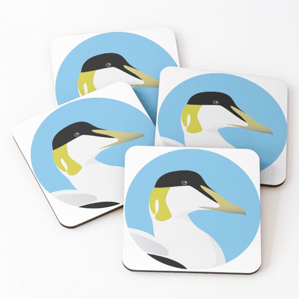 Item preview, Common Eider head designed and sold by bigeffinbee.