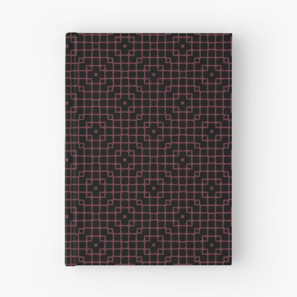 Item preview,   Geometric Pattern  Mesh Black Burgundy designed and sold by Antava.