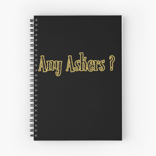 Item preview, Any Askers? designed and sold by Oussamamehenni.