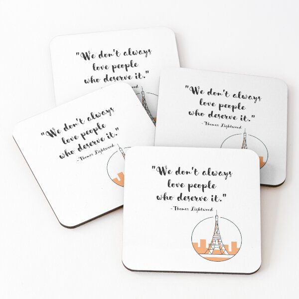 Item preview, Thomas Lightwood Quotes designed and sold by akumayoshop.
