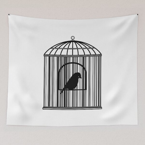 Item preview, Bird in a Cage designed and sold by Zerocadia.