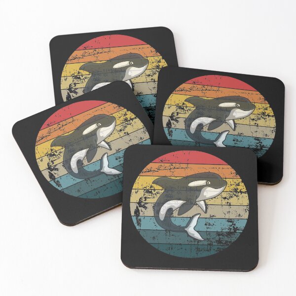 Item preview, Skywhale, Retro Sunset Orca Whale designed and sold by fra02.