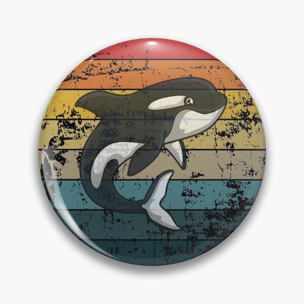 Item preview, Skywhale, Retro Sunset Orca Whale designed and sold by fra02.