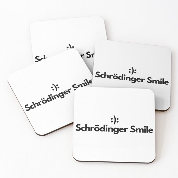 Item preview, Schrodinger Smile designed and sold by PrintableHumour.