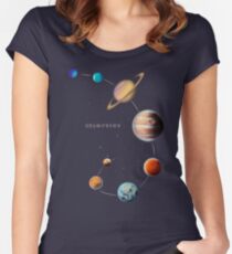 Solar System Women's Fitted Scoop T-Shirt