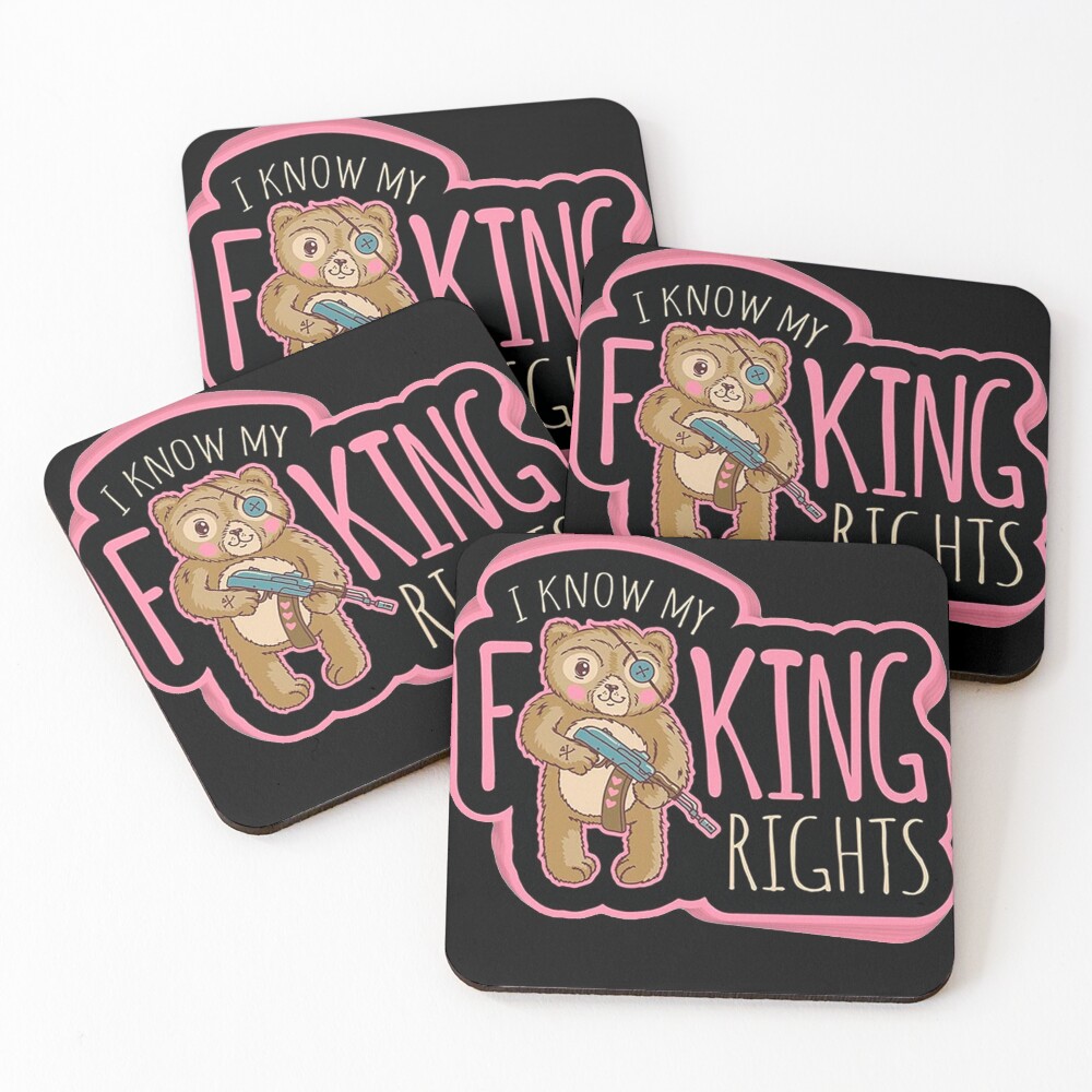 Item preview, Coasters (Set of 4) designed and sold by WolfGraphics.