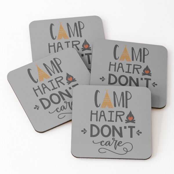 Item preview, Camp Hair Don't Care designed and sold by franktact.
