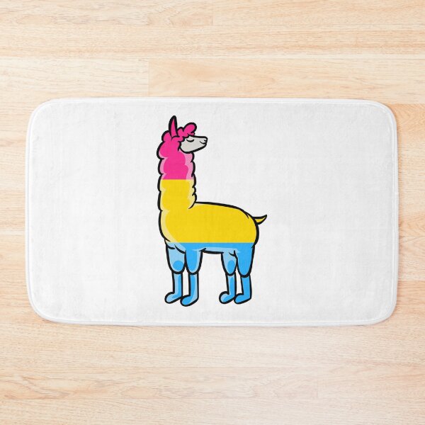 Item preview, Pansexual llama loves subtle pride | LGBTQ designed and sold by Petra Becker.