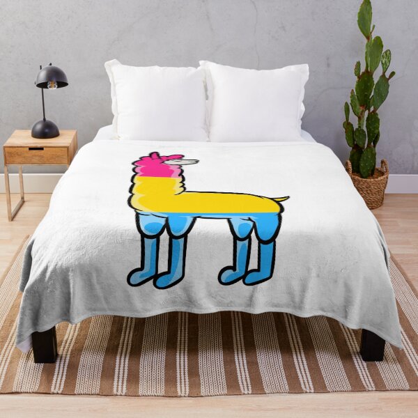 Item preview, Pansexual llama loves subtle pride | LGBTQ designed and sold by Petra Becker.
