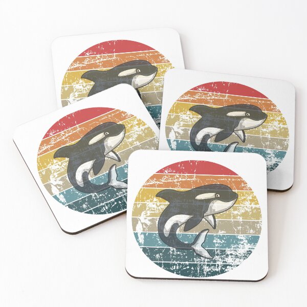 Item preview, Skywhale, Retro Sunset Orca Whale designed and sold by fra02.