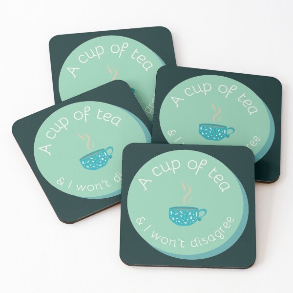 Item preview, A cup of tea and I will not disagree designed and sold by GoodVibesOcean.