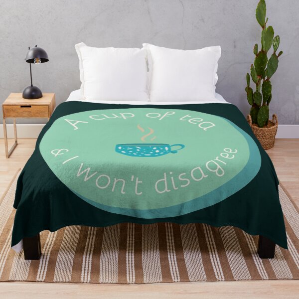Item preview, A cup of tea and I will not disagree designed and sold by GoodVibesOcean.