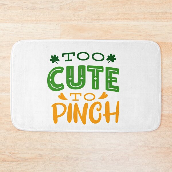 Item preview, Too Cute To Pinch Saint Patrick's Day tee designed and sold by TheFlipRepublic.