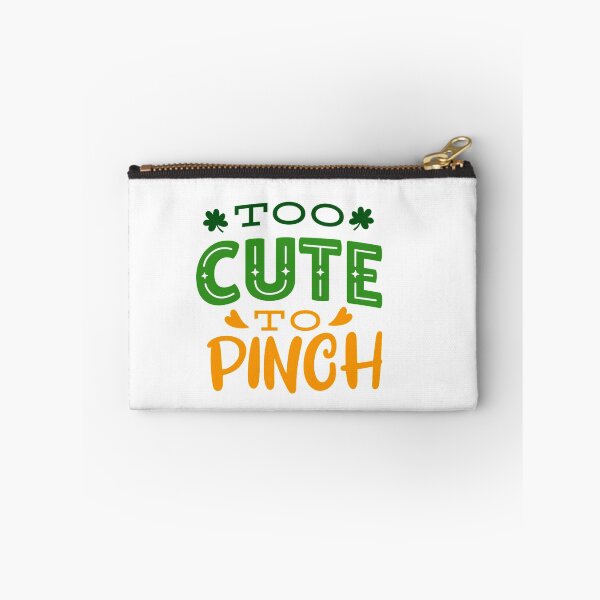 Item preview, Too Cute To Pinch Saint Patrick's Day tee designed and sold by TheFlipRepublic.