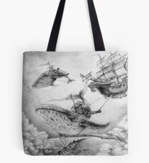 Wind Whales Tote Bag