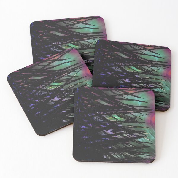 Item preview, palm frond at midnight designed and sold by TheDiamondRiot.