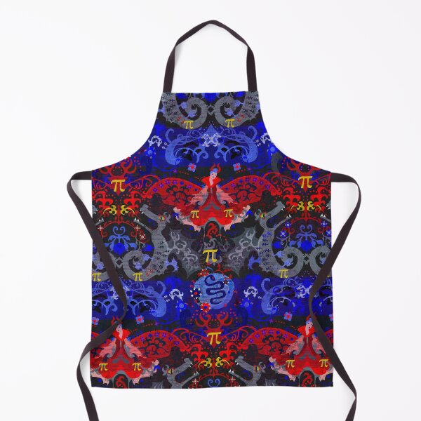 Item preview, Polyamory Dragon Damask -- Polyamorous Pride Flag Colors designed and sold by ArgyleImp.
