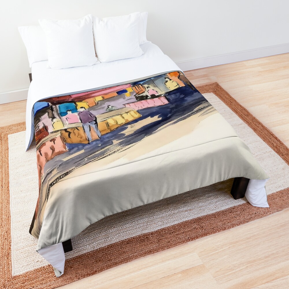 Item preview, Comforter designed and sold by KidSquidStudios.