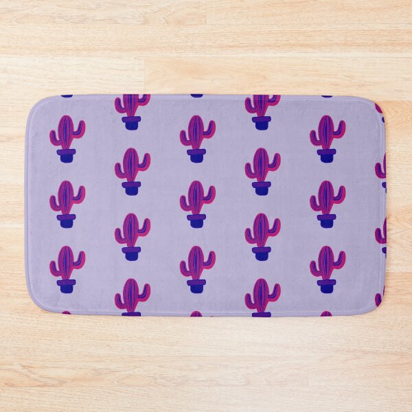 Item preview, Fluorescent cactus (pink and blue) designed and sold by Attenborough_Fan.
