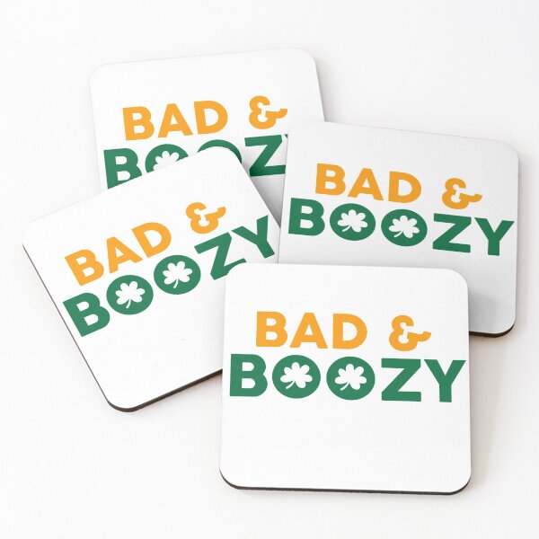Item preview, Bad and Boozy Saint Patrick's Day Shirt  designed and sold by TheFlipRepublic.