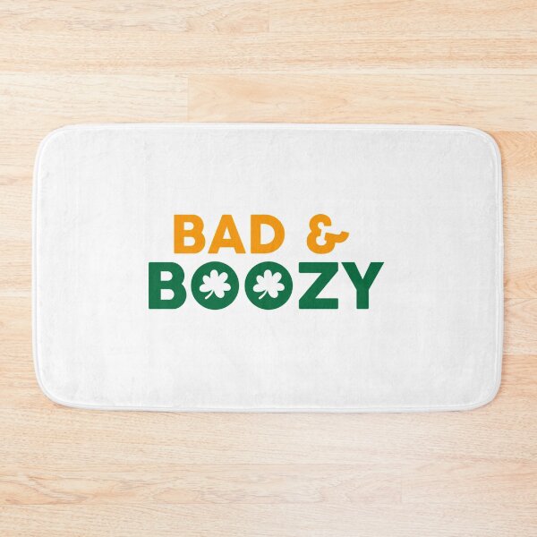 Item preview, Bad and Boozy Saint Patrick's Day Shirt  designed and sold by TheFlipRepublic.