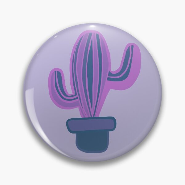 Item preview, Pastel purple cactus designed and sold by Attenborough_Fan.