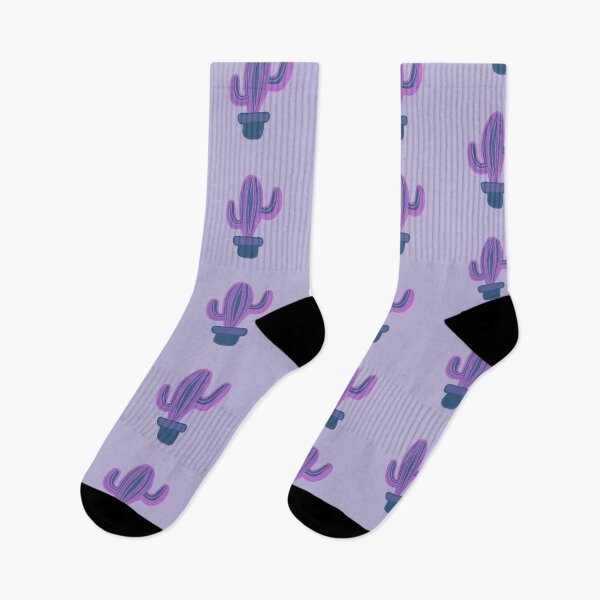 Item preview, Pastel purple cactus designed and sold by Attenborough_Fan.