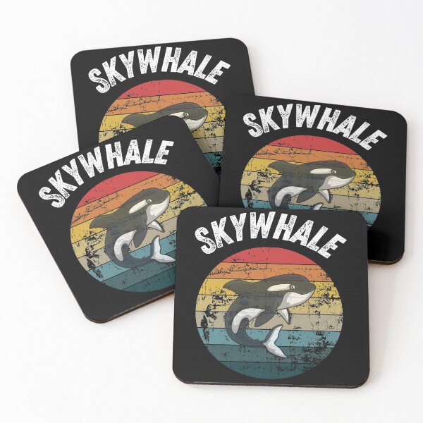 Item preview, Skywhale, Retro Sunset Orca Whale designed and sold by fra02.