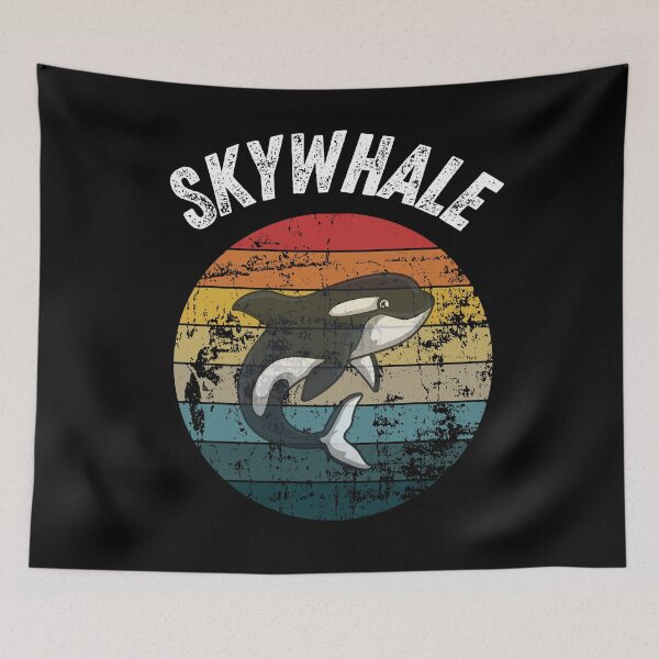 Item preview, Skywhale, Retro Sunset Orca Whale designed and sold by fra02.