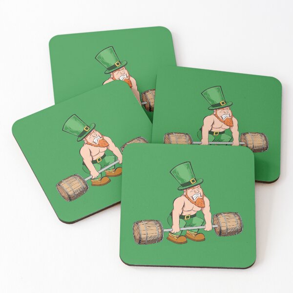 Item preview, leprechaun gym fitness funny st patrick day designed and sold by V A R G A S S T Y L E.