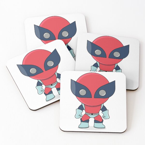Item preview, Red Super Hero designed and sold by mlkdesignedlogo.
