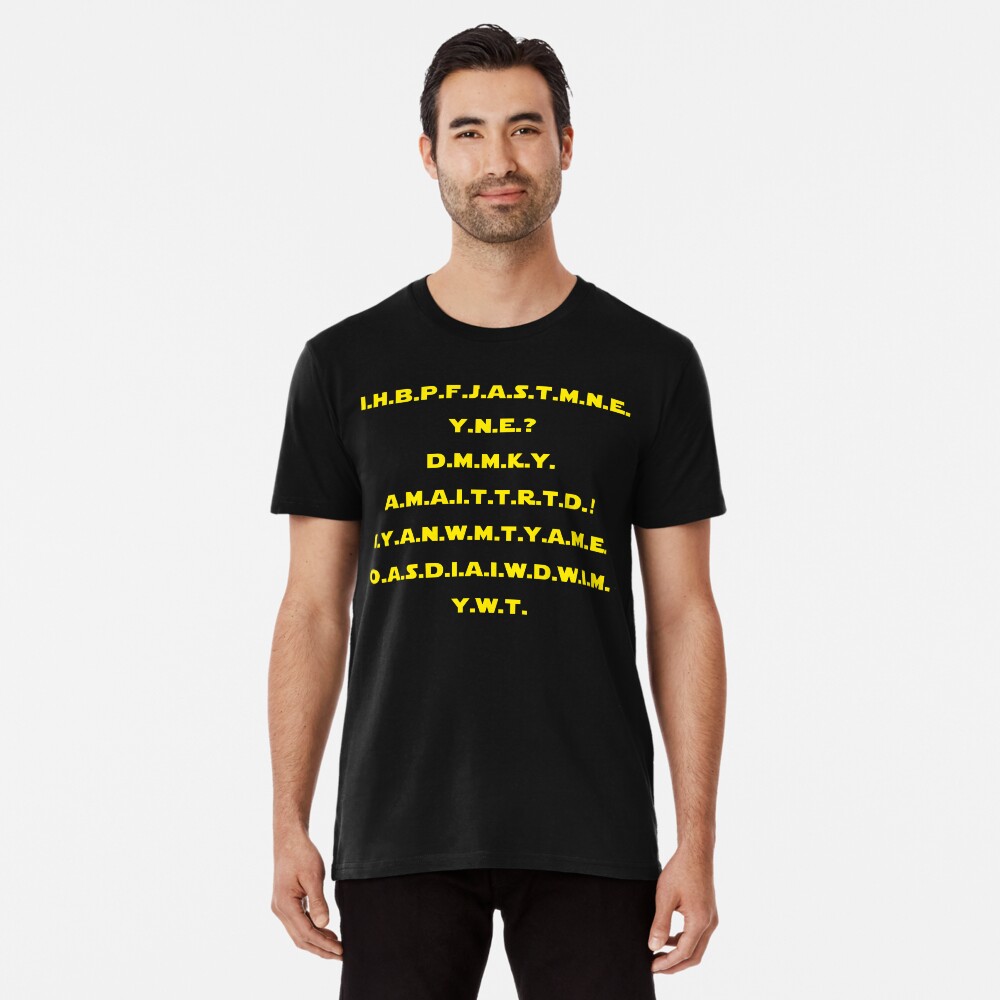 Aperçu de l'œuvre T-shirt premium créée et vendue par AleFromVenice.