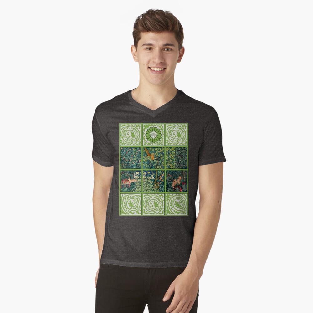 Aperçu de l'œuvre T-shirt col V créée et vendue par BulganLumini.