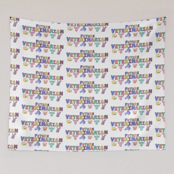 Item preview, Future Veterinarian (colourful) designed and sold by Vet-Obsess.