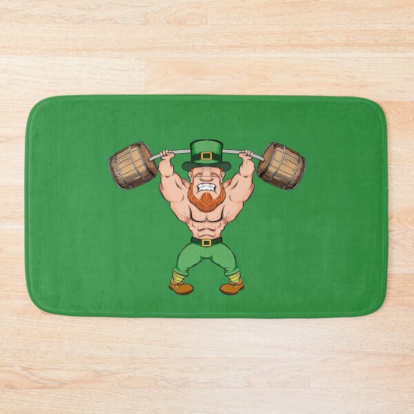 Item preview, Leprechaun gym fitness funny saint patricks designed and sold by V A R G A S S T Y L E.