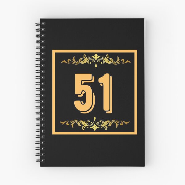 Item preview, Number 51 designed and sold by HappinessWorld.