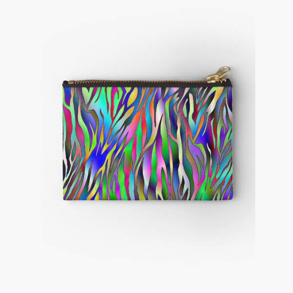 Item preview, Trippy Zebra rainbow pattern designed and sold by Crystalsgraphix.