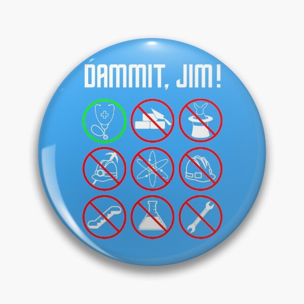 Item preview, DAMMIT,JIM designed and sold by Felipe A Langston.