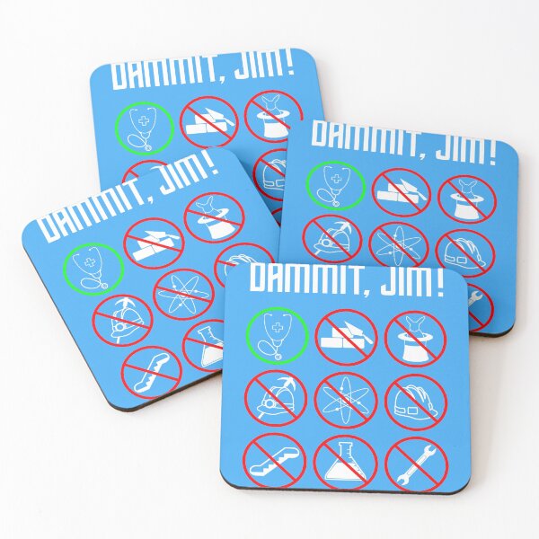 Item preview, DAMMIT,JIM designed and sold by Felipe A Langston.