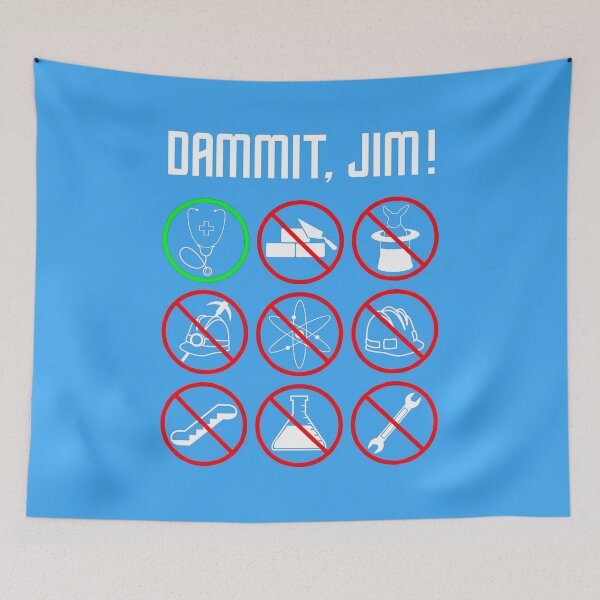 Item preview, DAMMIT,JIM designed and sold by Felipe A Langston.