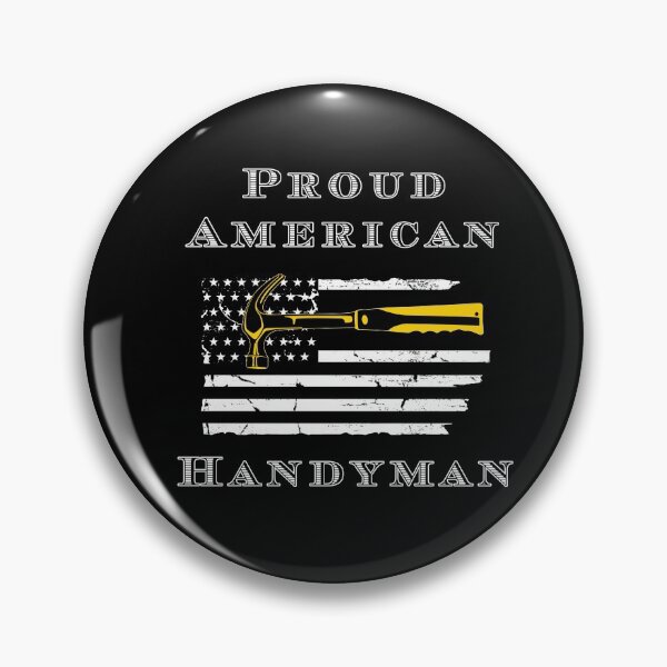 Item preview, Proud American Handyman Hammer Flag designed and sold by thestuffcompany.